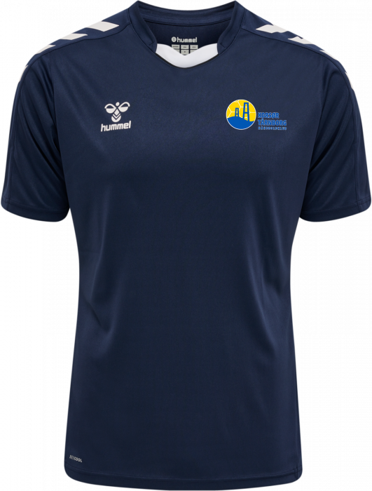Hummel - Korsør/tårnborg Håndbold Trænings T-Shirt Herre - Marine & hvid