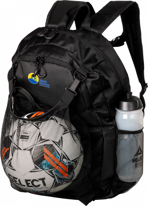 Select - Milano Backpack W/net For Ball - Zwart